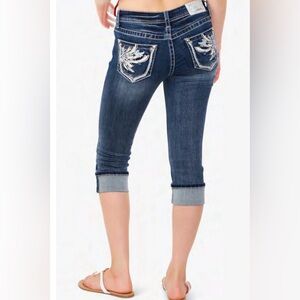 Grace in LA capris- bedazzled